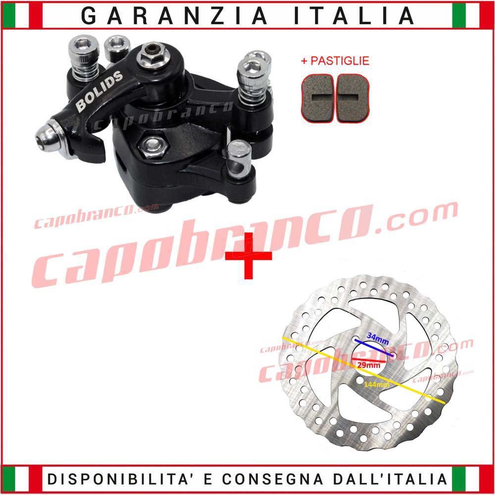 KIT FRENO 1 PINZA + 1 DISCO FRENO MONOPATTINO ELETTRICO