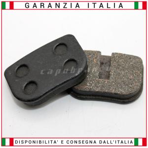 Rectangular pads for disc brake caliper