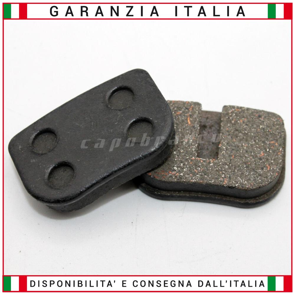 Rectangular pads for disc brake caliper
