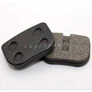 Rectangular pads for disc brake caliper
