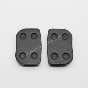 Rectangular pads for disc brake caliper