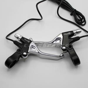 Coppia leve freno per bici elettriche, monopattini elettrici con interruttore di sicurezza (CUT OFF)