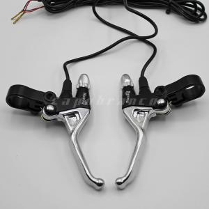 Coppia leve freno per bici elettriche, monopattini elettrici con interruttore di sicurezza (CUT OFF)