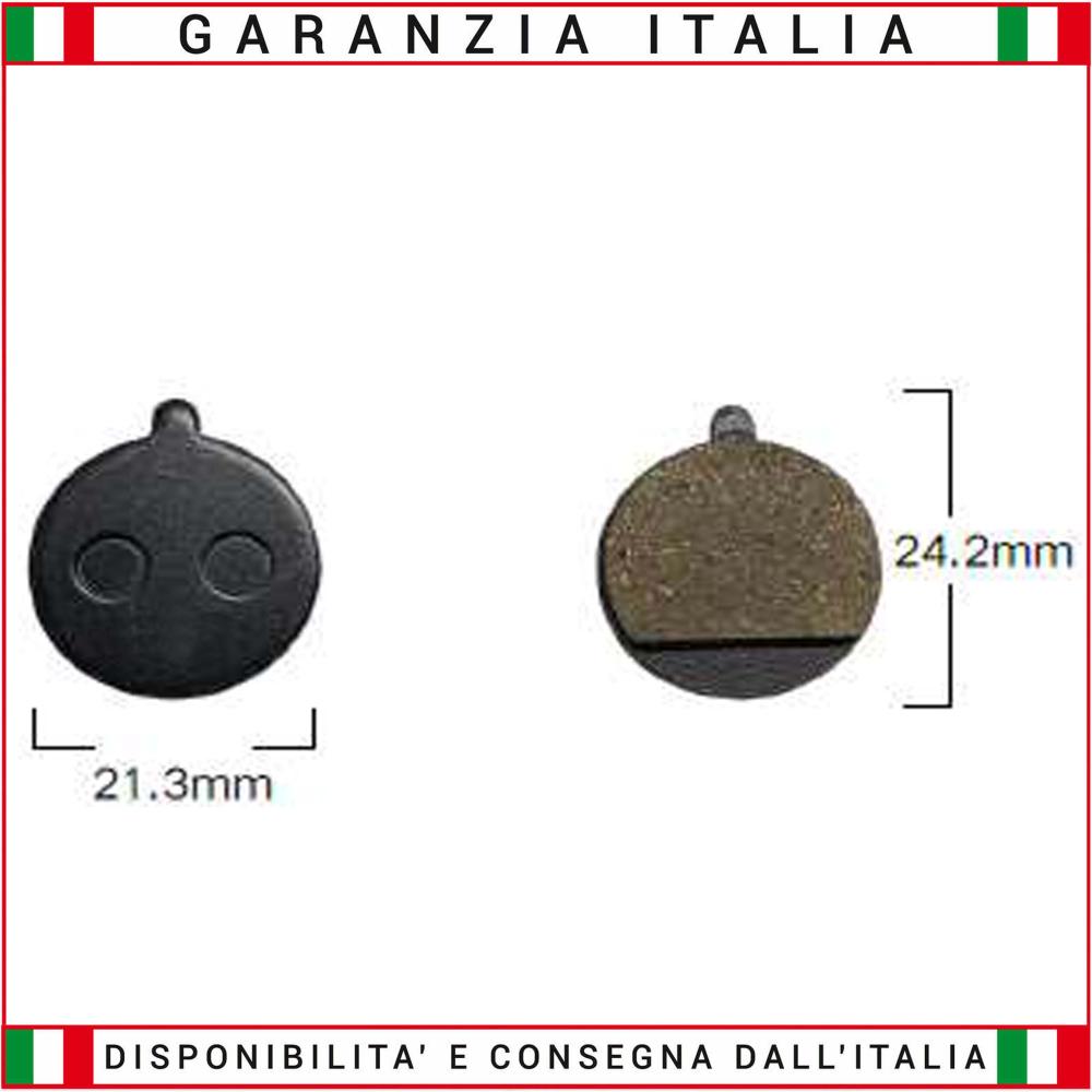 Pastiglie per ebike, monopattini elettrici, veicoli elettrici