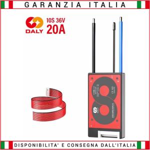 BMS DALY 36V 10S 20A Common Port Batterie Bici Elettrica Scooter