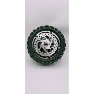 REAR Wheel Notched Tire 90 / 65-6.5 COMPLETE WITH RIM, BRAKE DISC and CROWN Z54