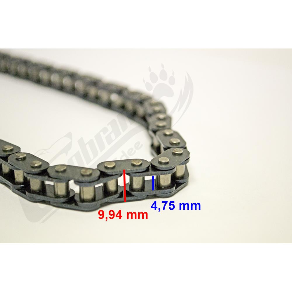 Catena trasmissione a maglia grande T8F