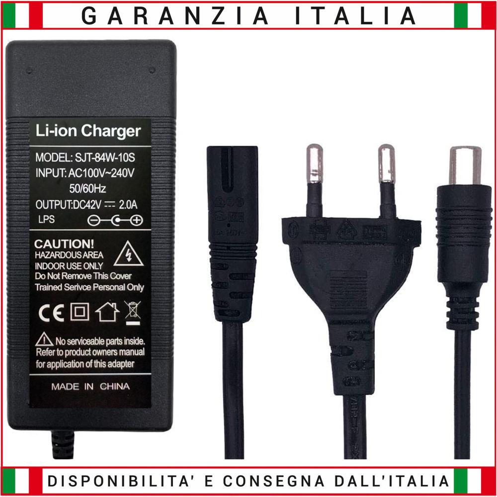 Caricabatterie litio 36volt per Monopattino elettrico  Xiaomi M365 PRO 1S ESSENTIAL PRO 2 