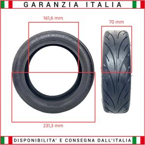 Reinforced tire 60/70-6.5 vacuum with glue inside for MAX G30