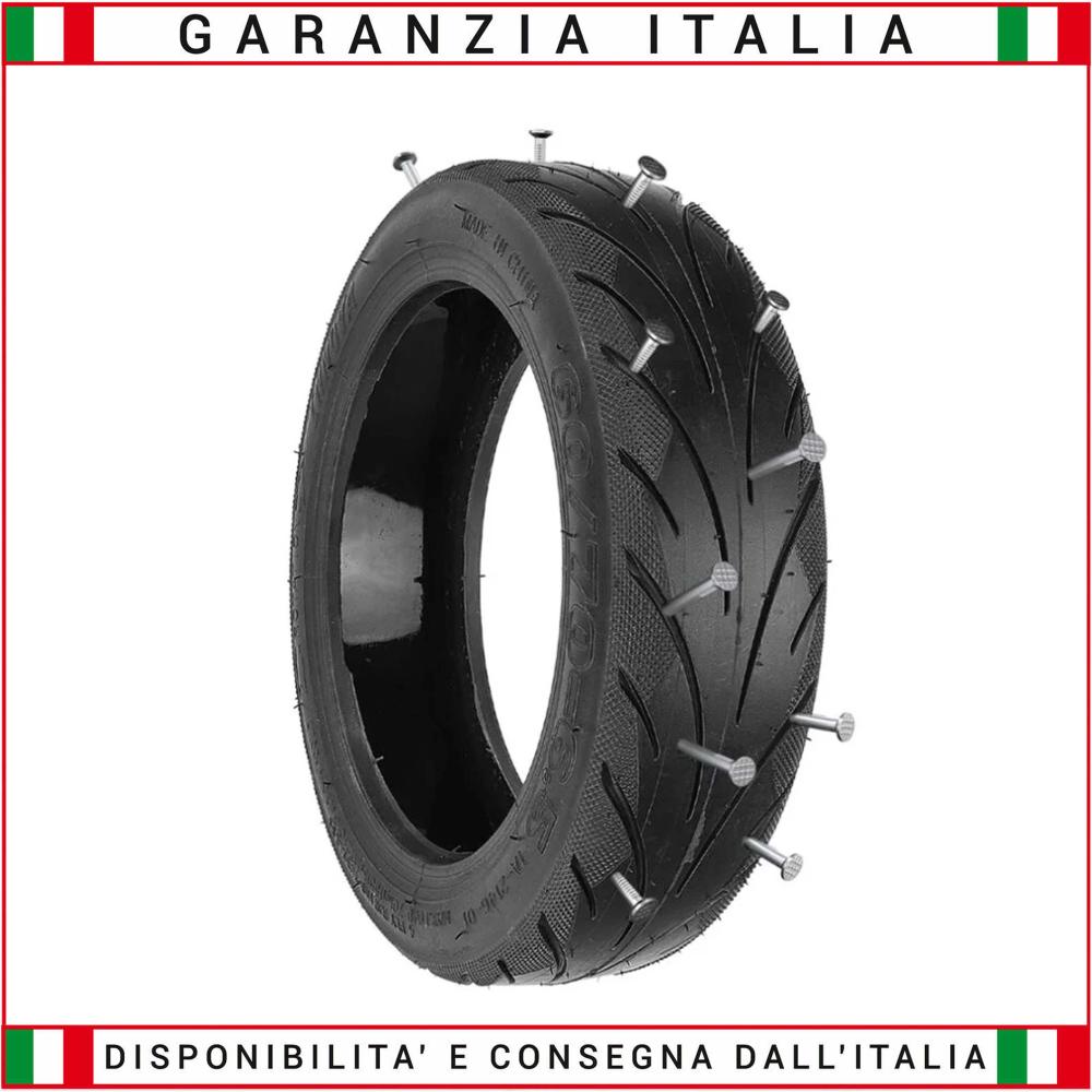 Reinforced tire 60/70-6.5 vacuum with glue inside for MAX G30