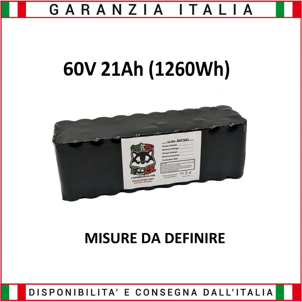 Interno Batteria 60 Volt 21 Ah Litio (1260 Wh)
