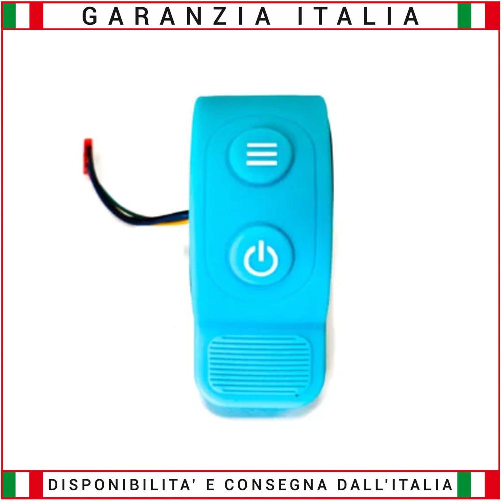 Acceleratore a due tasti accensione/ livelli assistenza