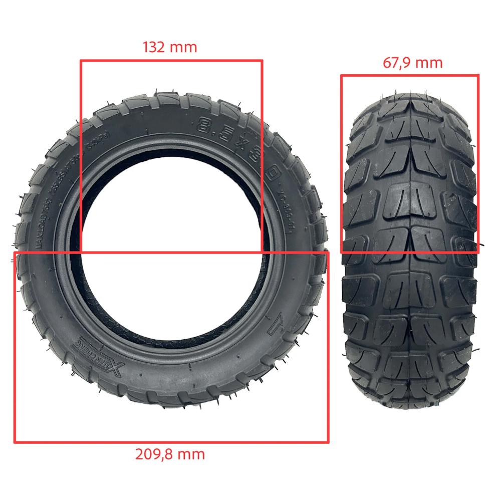 Ruota tubeless 8.5×3 50/134 