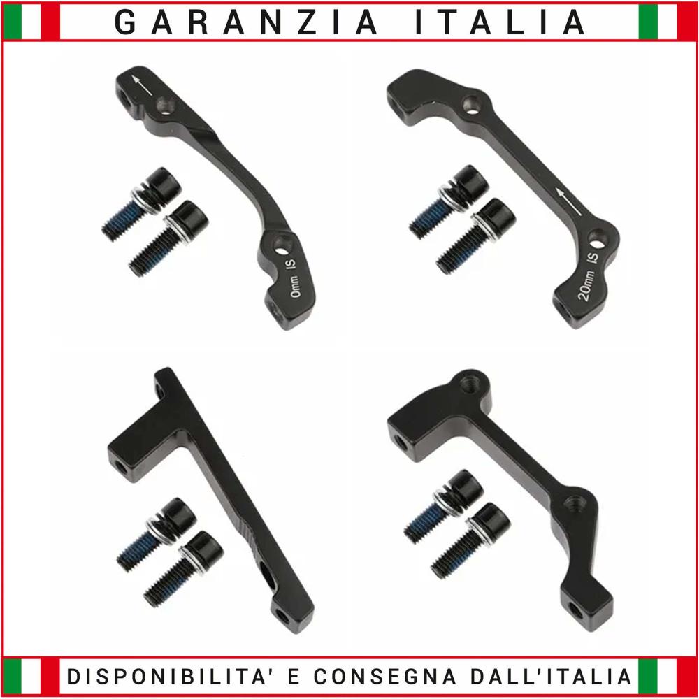 Adattatori pinze freno a disco IS/POST ANT 160/180/203mm POST 140/160/180mm 