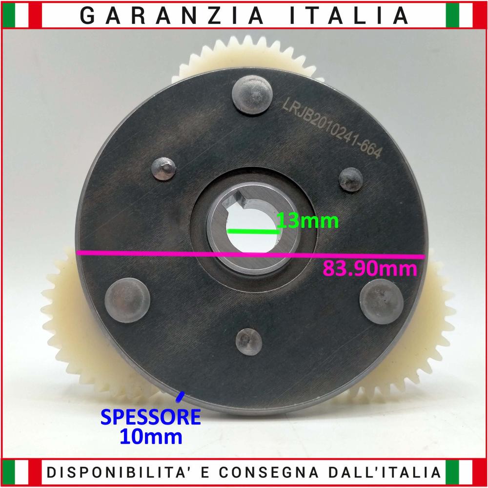 Ingranaggi Elicoidali per Motore Brushless con Piattello 34 denti bici elettriche 
