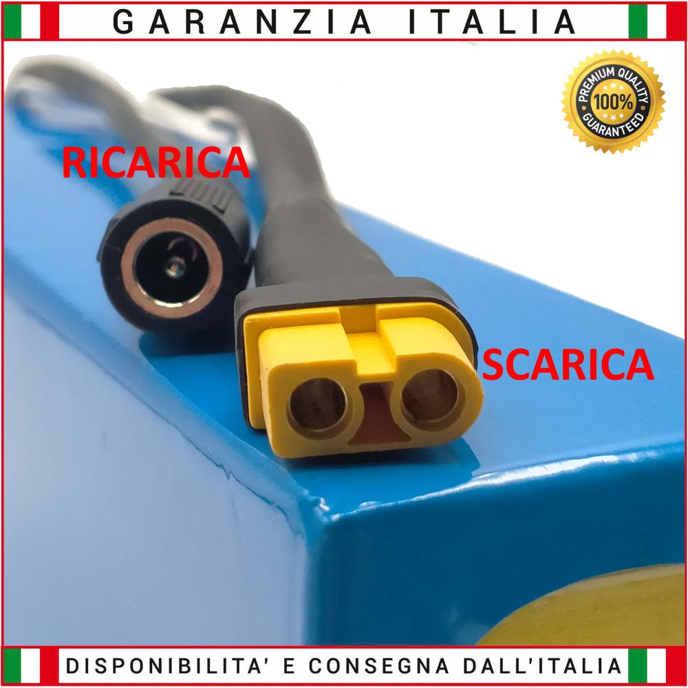 Batteria Bici Elettrica 52V 17Ah Litio 884Wh 310x93x70 ebike  