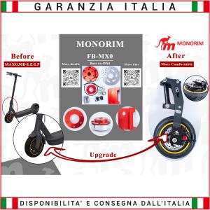 Kit adattatore freno a disco ANTERIORE Monorim per Ninebot Max G30 D / E / P/ DII / EII/ LE / LD