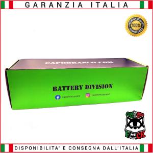 Interno Batteria bici elettrica 60Volt 14.5 Ah Litio (870Wh) - MISURE: 400x110x60mm