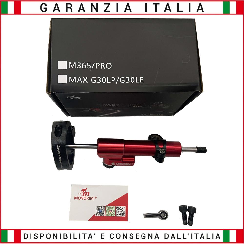 Ammortizzatore di sterzo Monorim per Ninebot MaxG30 D / E / P / DII / EII / LD/ LE 