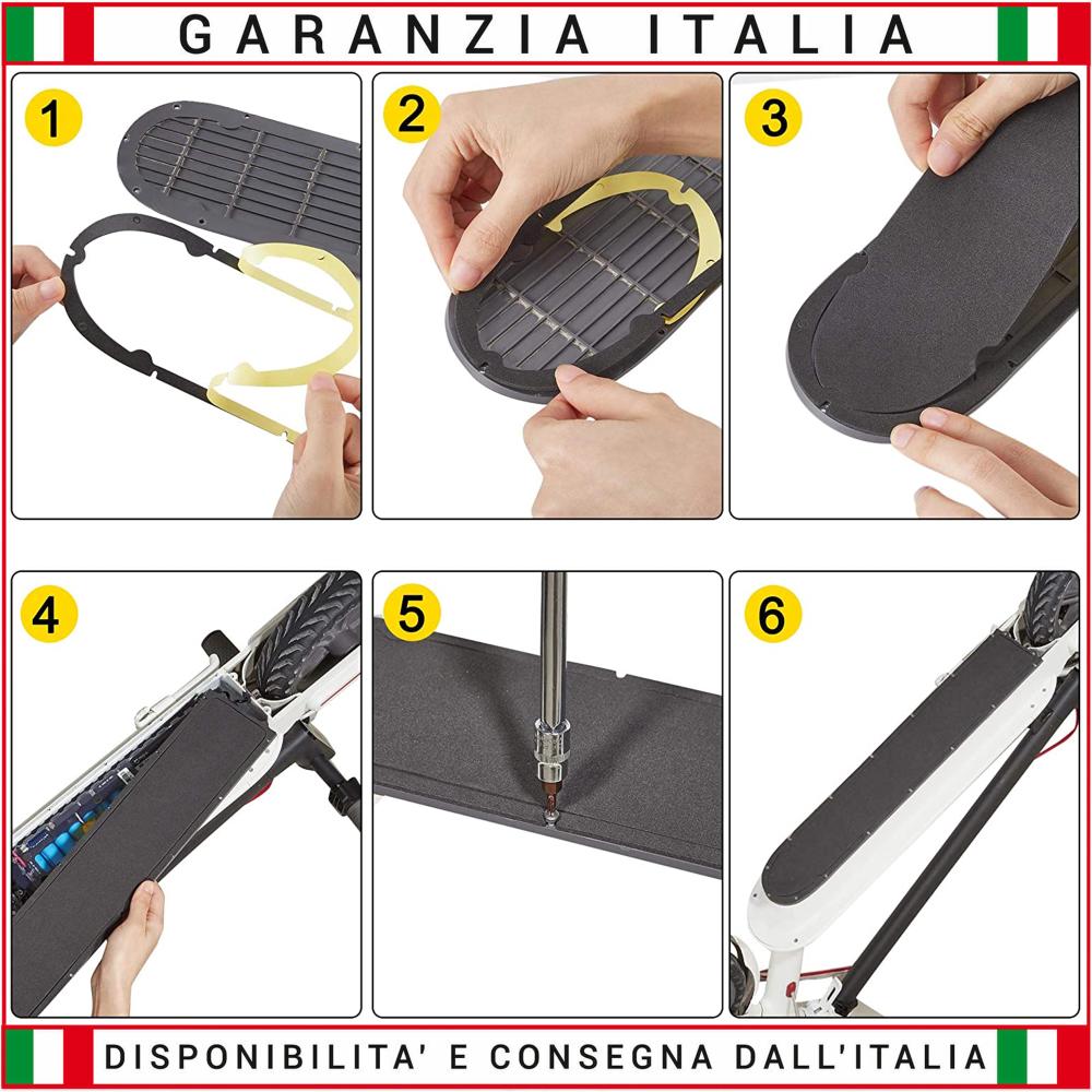 Guarnizione cover batteria per monopattino elettrico Xiaomi Mijia M365 / 1S / ESSENTIAL