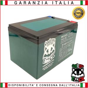 BATTERIA AL PIOMBO CICLICA ALTA SCARICA 12V 14Ah MARCA CAPOBRANCO