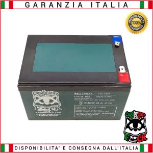 BATTERIA AL PIOMBO CICLICA ALTA SCARICA 12V 14Ah MARCA CAPOBRANCO