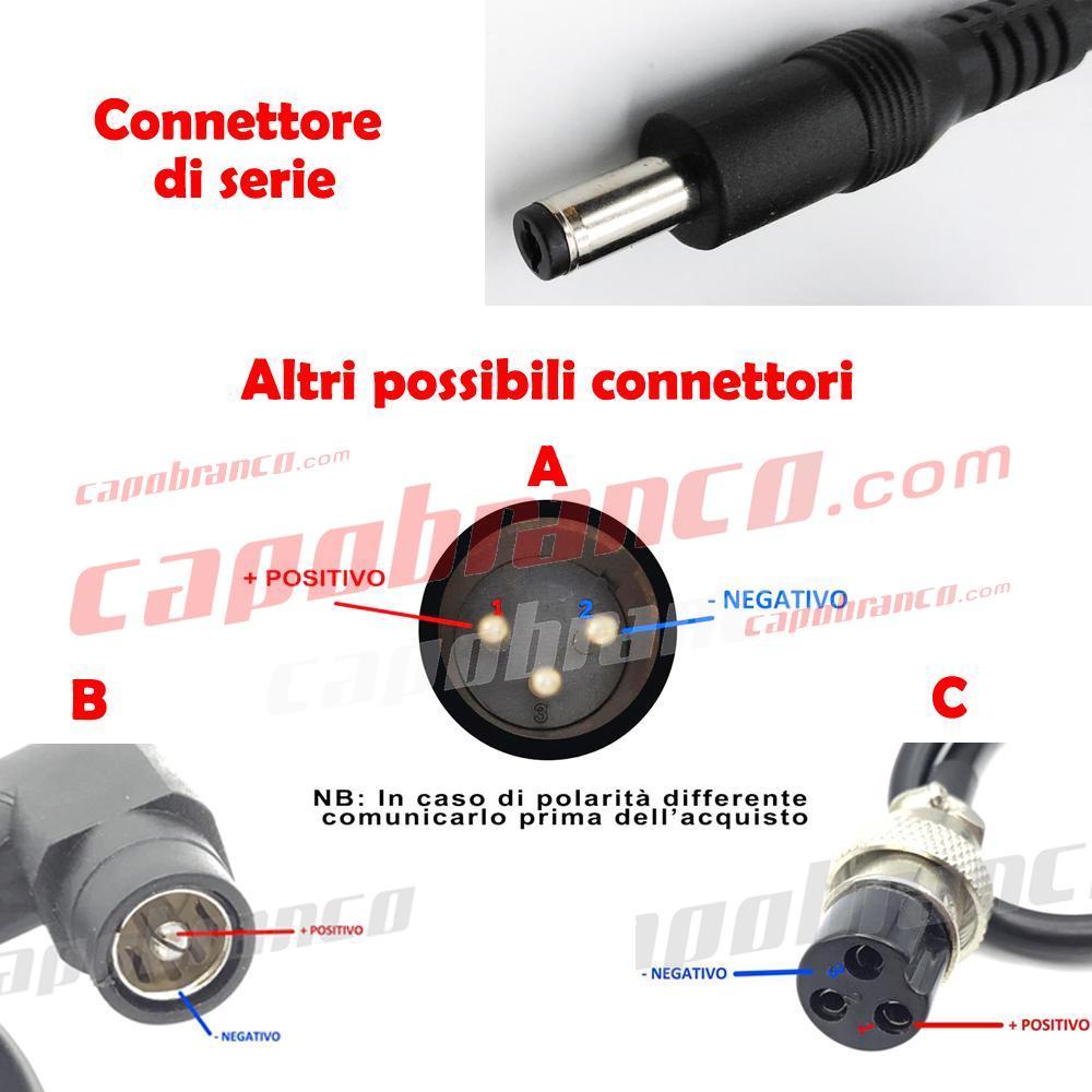 Caricabatterie per batterie al PIOMBO 24V 5A - CON VENTOLA