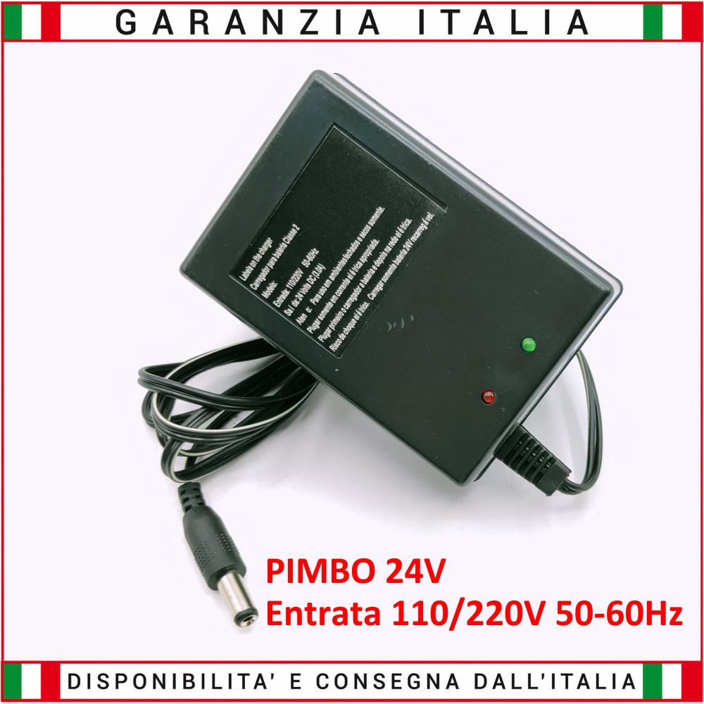 Caricabatterie 24V Monopattino bici elettrica piombo