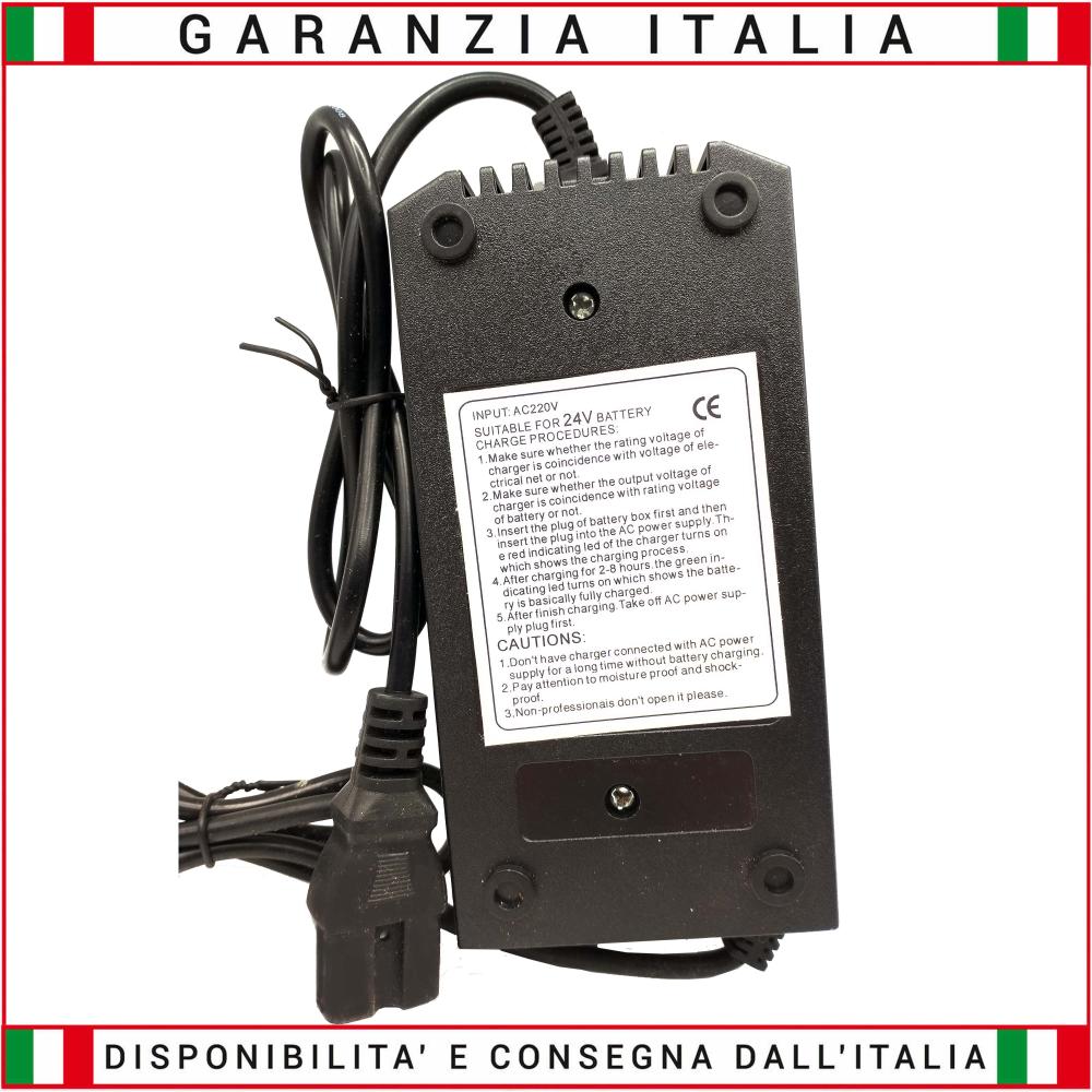 Lead battery charger 24V 2.0A - WITH FAN - MOD1