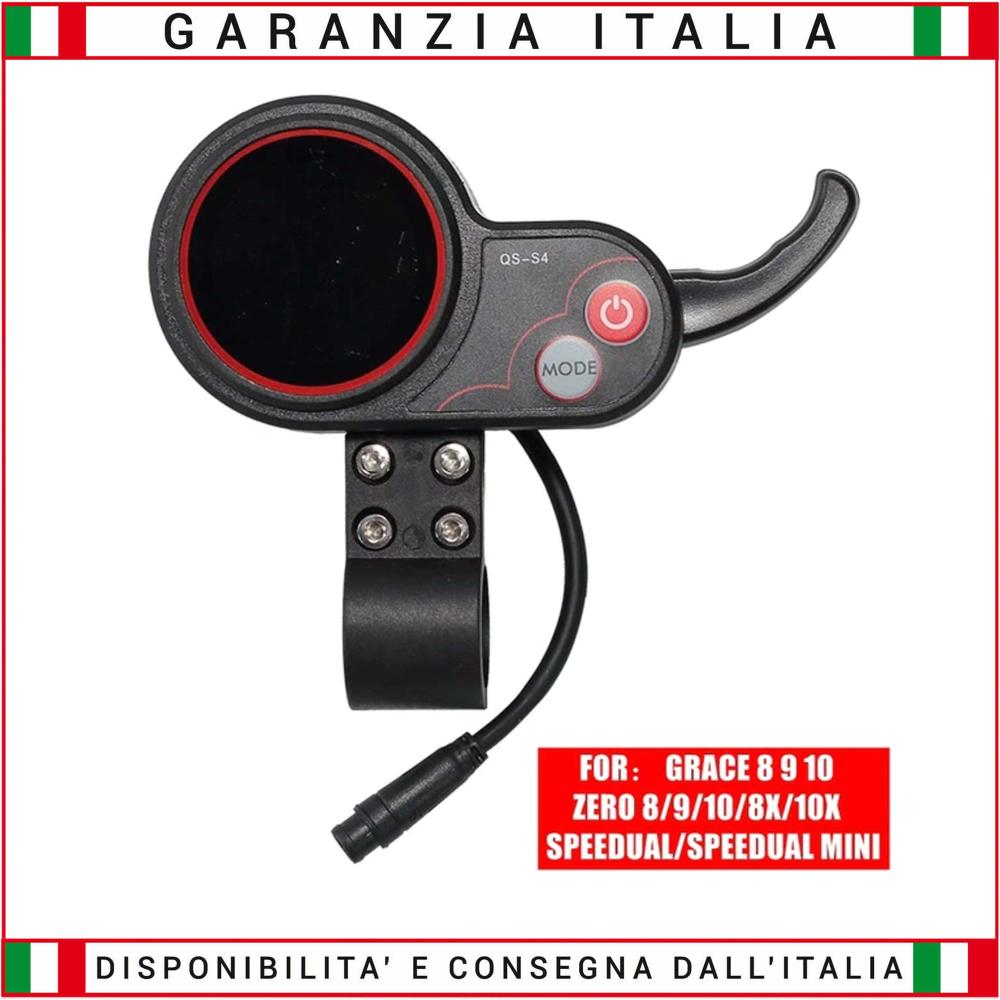 Display a LED con acceleratore per Grace 8 - 9 - 10 / Zero 8 - 9 - 10 - 8x - 10x / Speedual - Speedual Mini