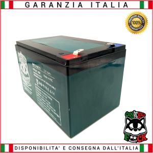 BATTERIA AL PIOMBO CICLICA ALTA SCARICA 12V 16Ah MARCA CAPOBRANCO
