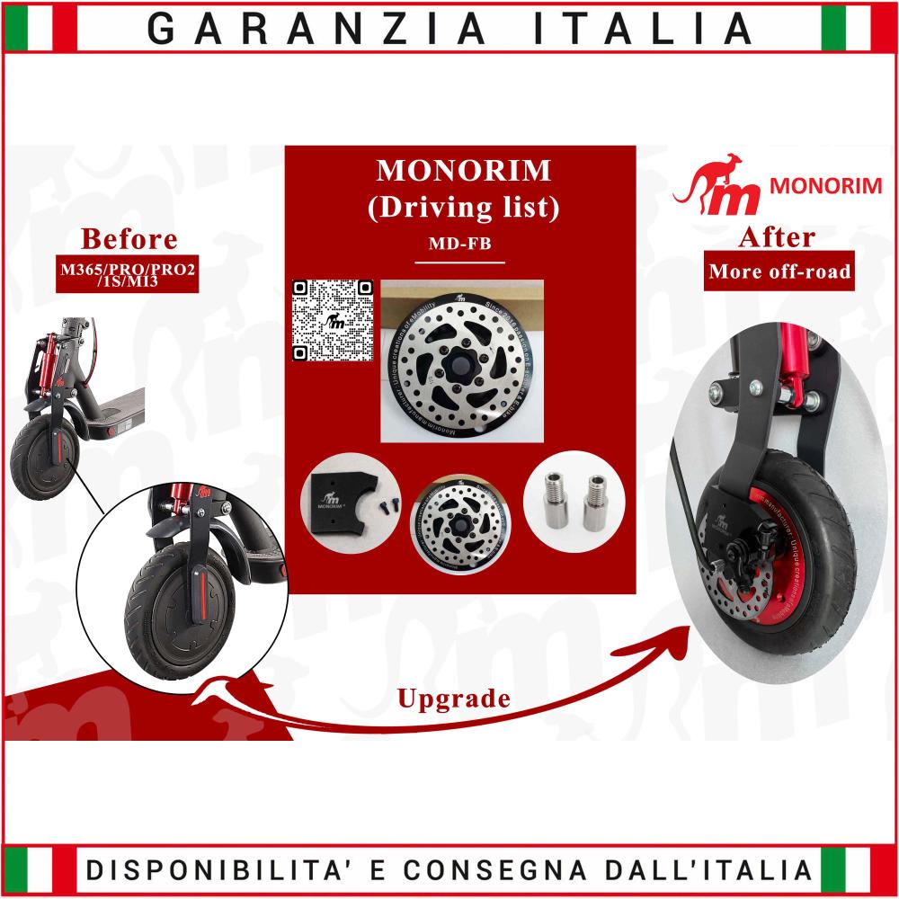 Kit freno Monorim per Xiaomi M365 - NERO