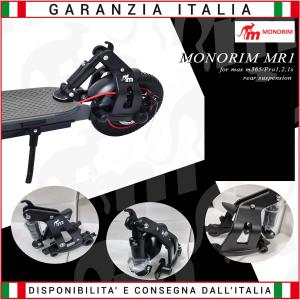 Ammortizzatore posteriore Monorim per Xiaomi M365 / 1S/ Essential / PRO/  PRO2/ mi3/ 4 PRO