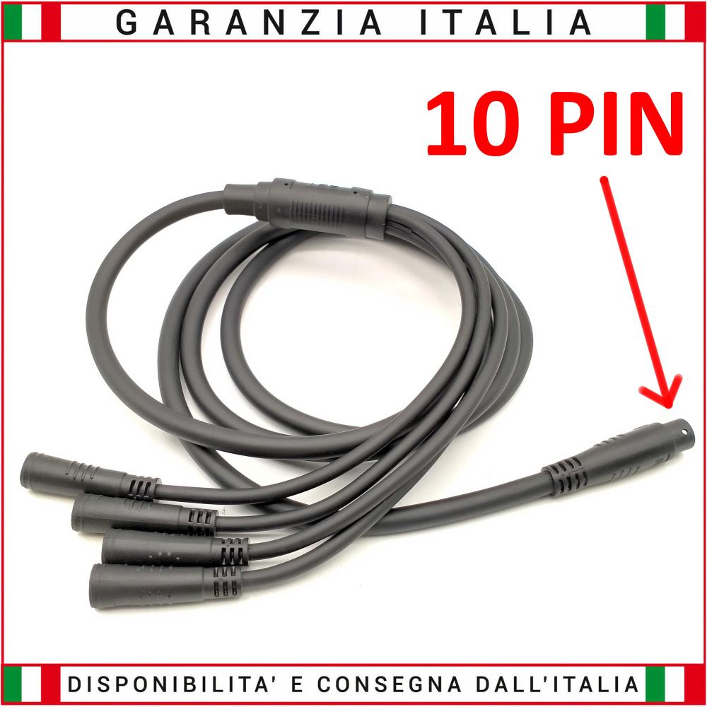 Cablaggio 1T4 attacco per display-freni-acceleratore - UPG - 10 PIN