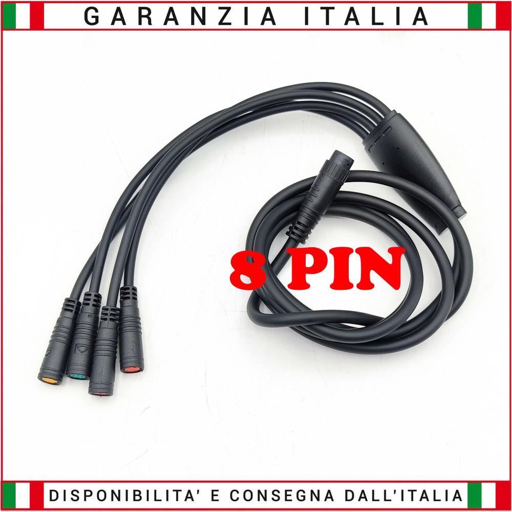 Cablaggio 1T4 Bici elettrica connettori per display freni acceleratore UPG