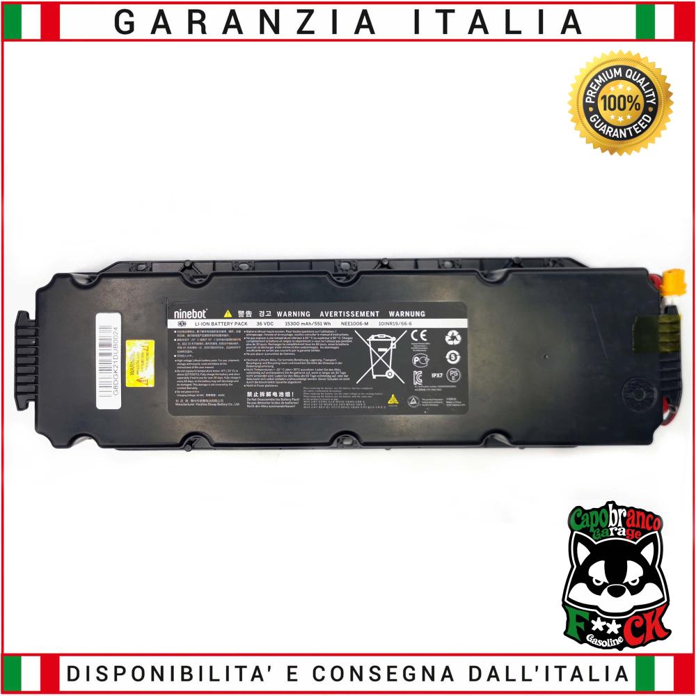 Batteria Originale Ninebot G30 Max 36V 15,3Ah Alta Scarica