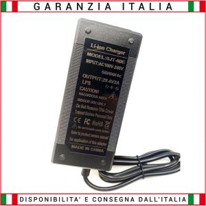 Caricabatterie rapido per batterie al LITIO 24V 2.0A 