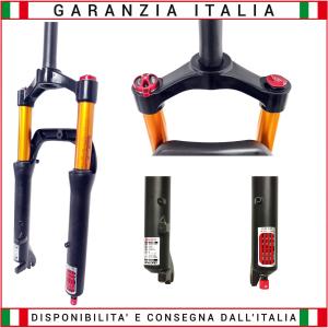 Forcella Ammortizzata ad Aria Professionale Fat Bike 20"