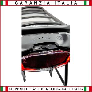 Batteria litio per bici elettrica con portapacchi posteriore 48 volt 14Ah 