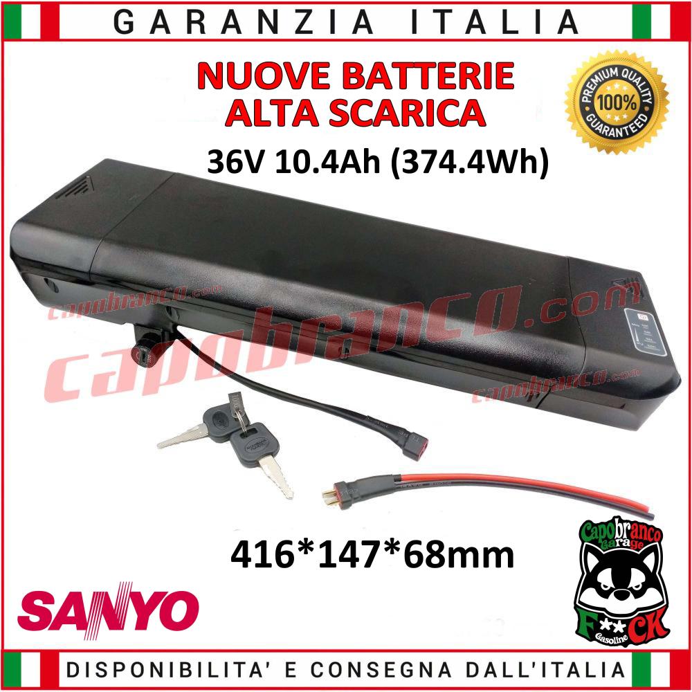 LITHIUM RACK BATTERY 36Volt 10.4Ah HIGHLY DISCHARGED (374.4 Wh)