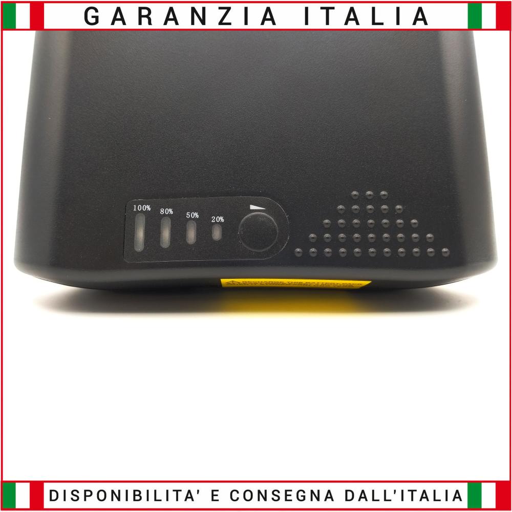 Batteria Portapacchi Litio 36 Volt 10.4 Ah (374.4Wh) Bici Elettrica