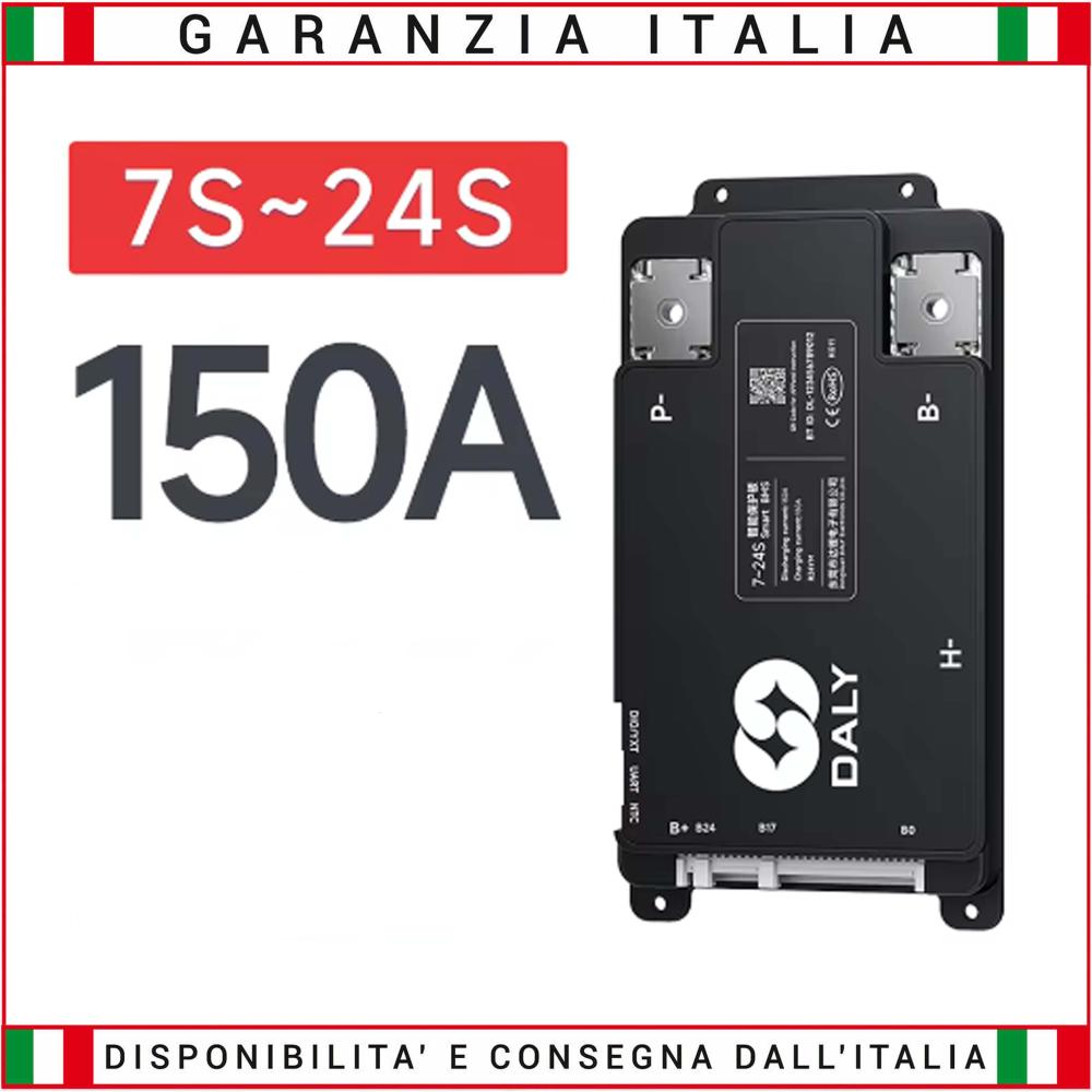 BMS 7-24S 150A con display