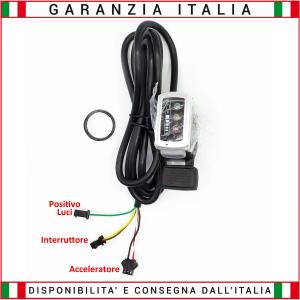 Acceleratore a pollice con indicatore batteria 36V Normal Cable