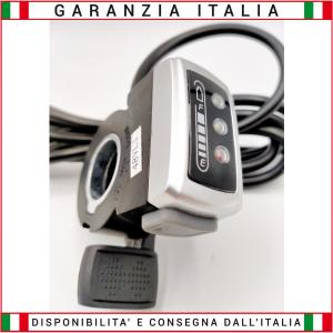 Acceleratore a pollice con indicatore batteria 48V Normal Cable