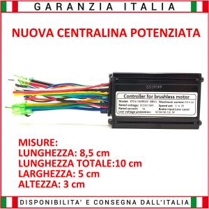 Kit Centralina + Display LED + Pas Universale 24V 15A Motori Brushless