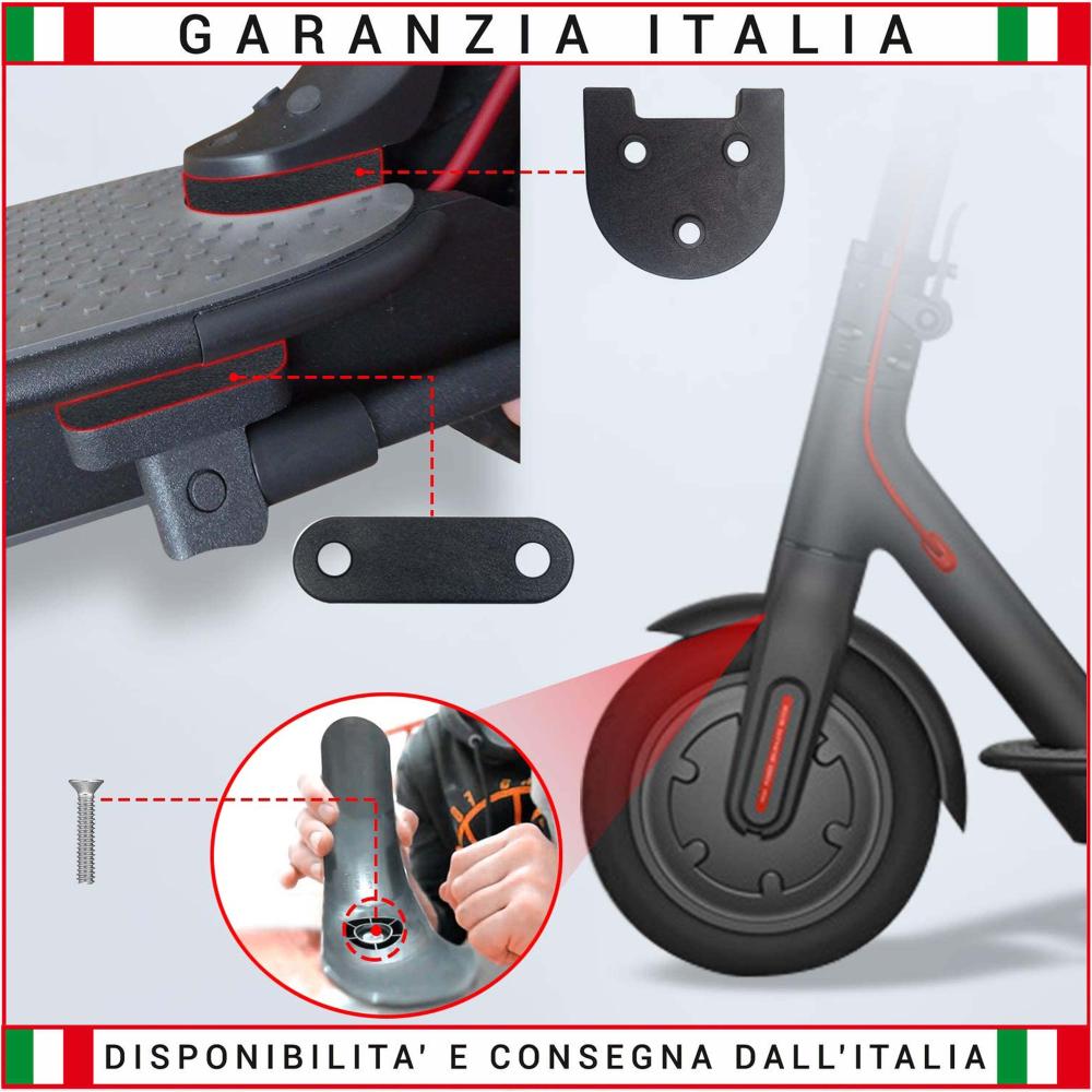 Kit Distanziali per Xiaomi M365 / PRO Upgrade Pneumatico da 10 Pollici