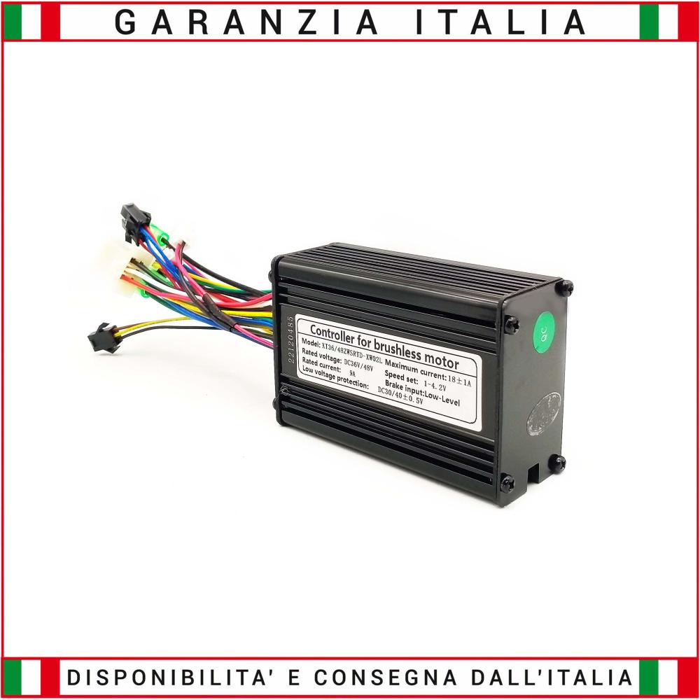 Kit Centralina + Display LED + Pas Universale 36/48V 18A Motori Brushless Normal Cable