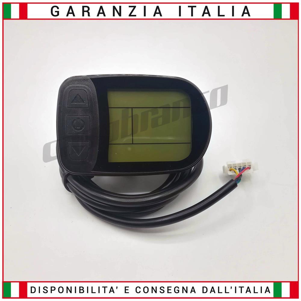 Kit Centralina + Display LCD5 + Pas Universale 36/48V 25A Motori Brushless