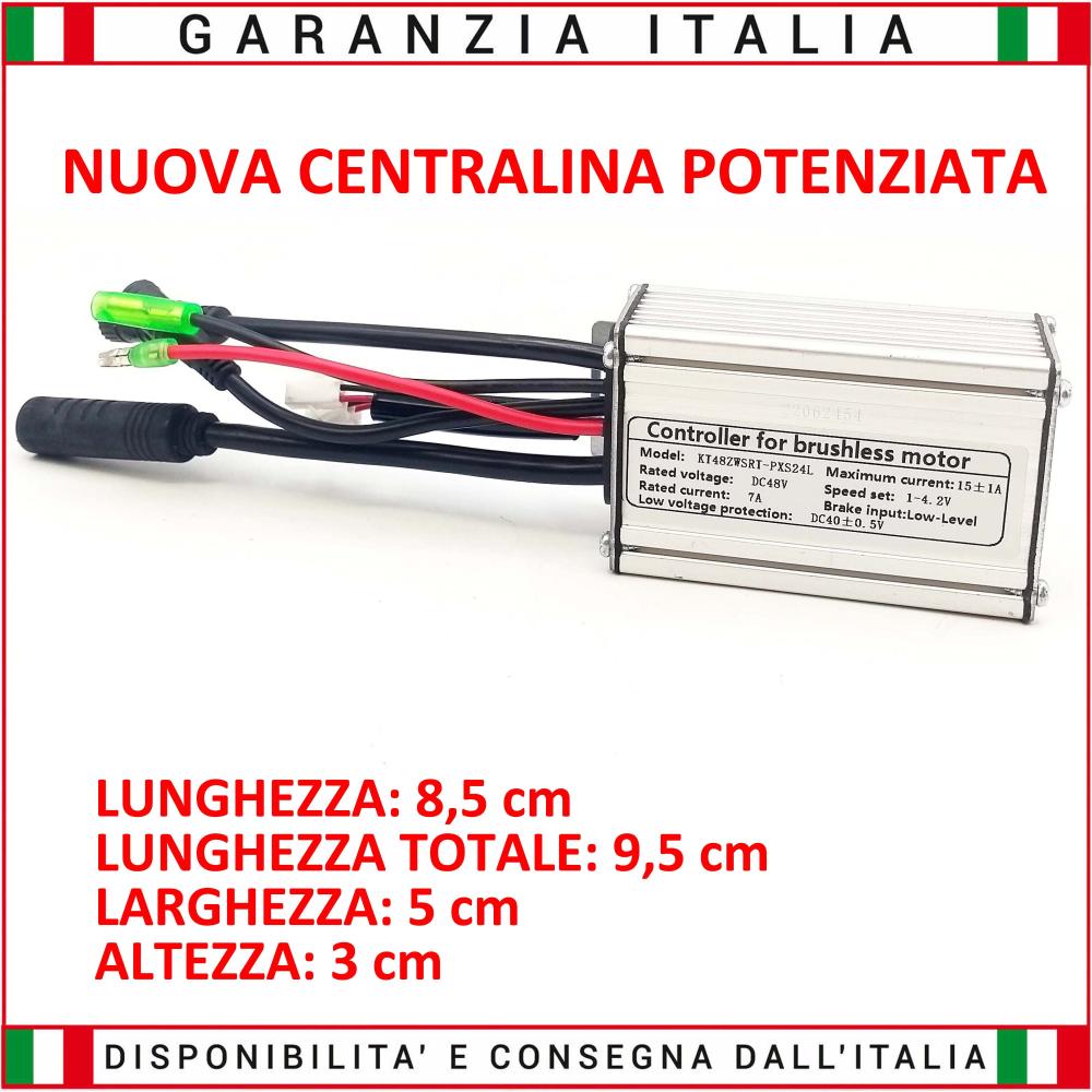 Centralina KT 48V 15A - con e senza Effetto Hall - connessione UPG
