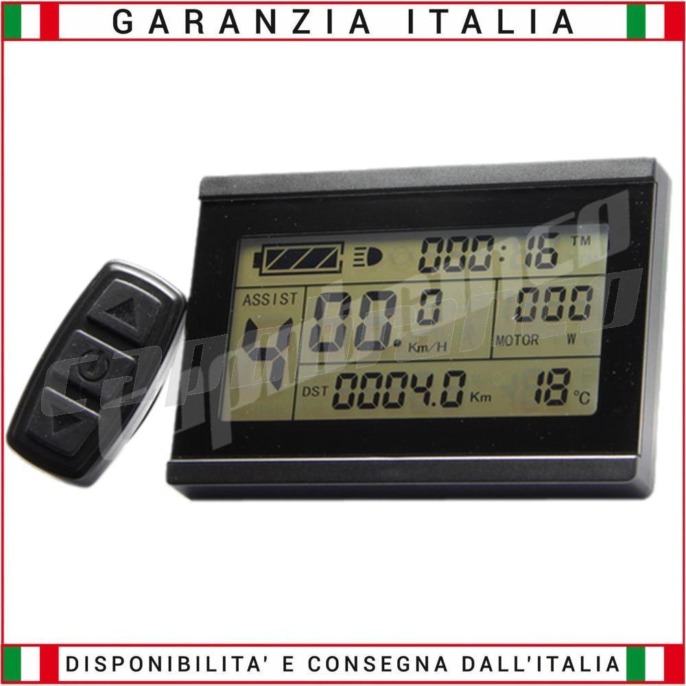 Kit Centralina + Display LCD3 + Pas Universale 48V 45A Motori Brushless